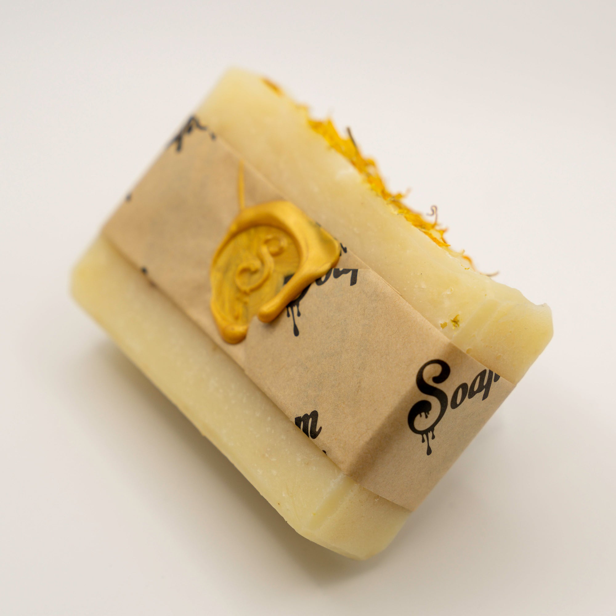 Jasmine and Calendula Flower Tallow Soap Bar 4oz.