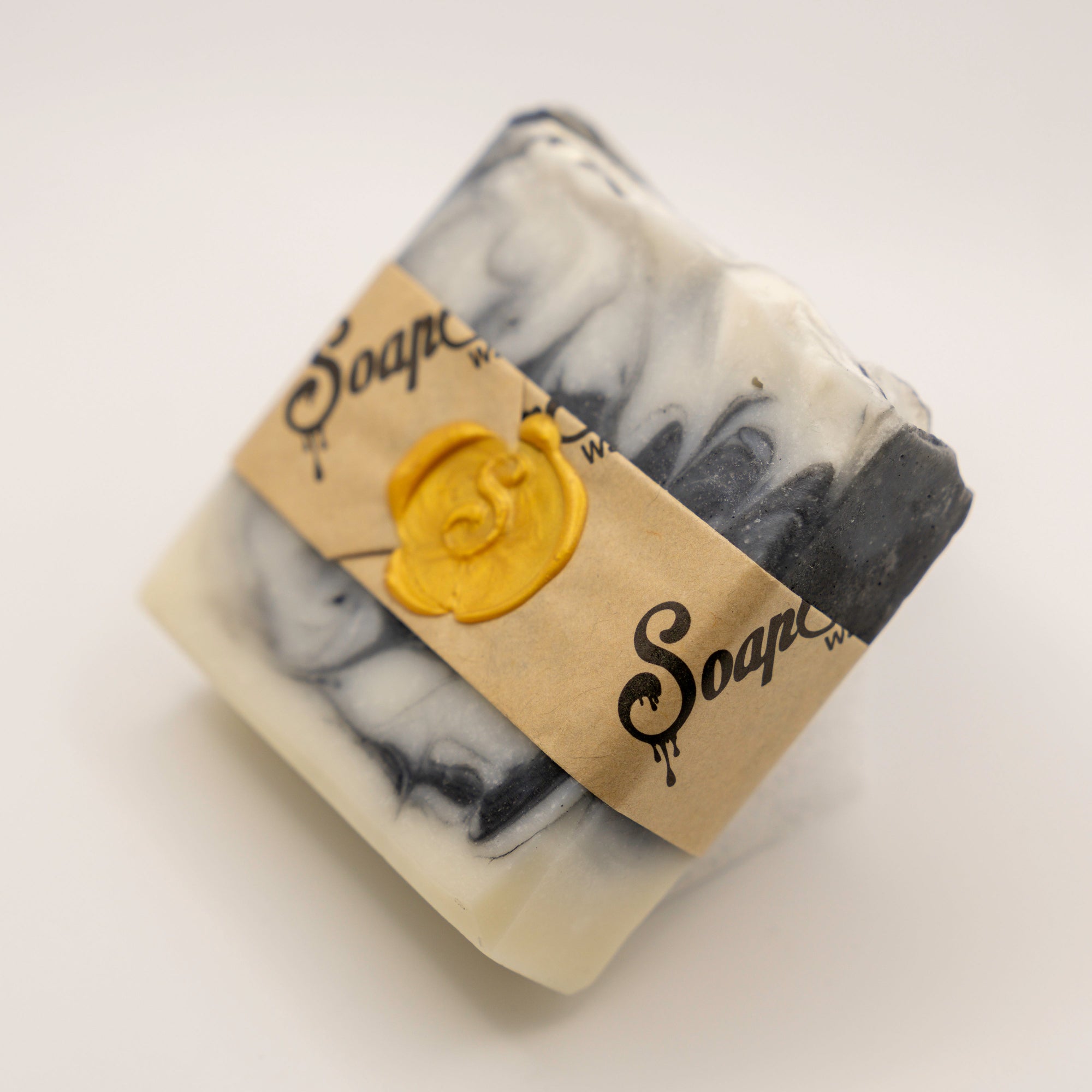 Sandalwood Charcoal Swirls Tallow