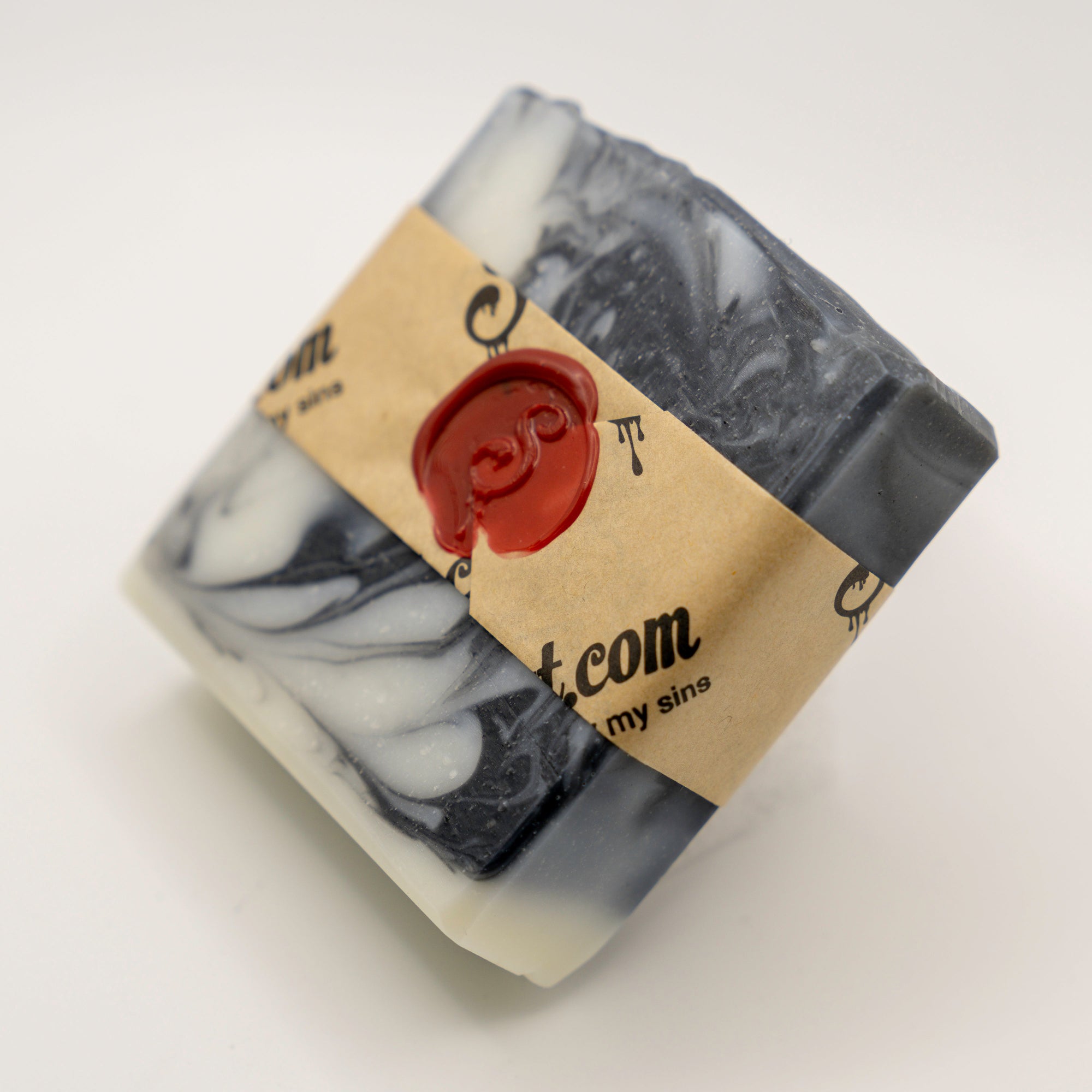 Tallow Charcoal Layer Bar Soap 4oz.