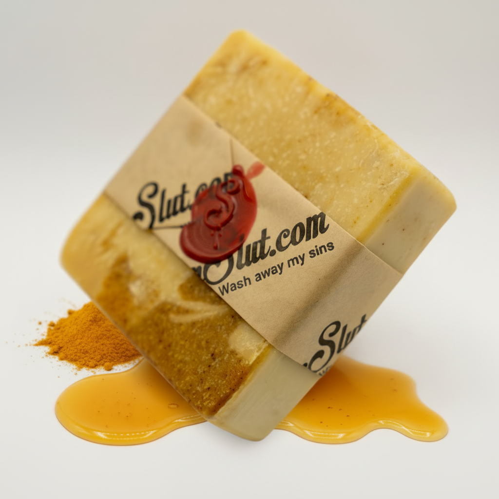 Turmeric and Honey Tallow Soap Bar 4oz.