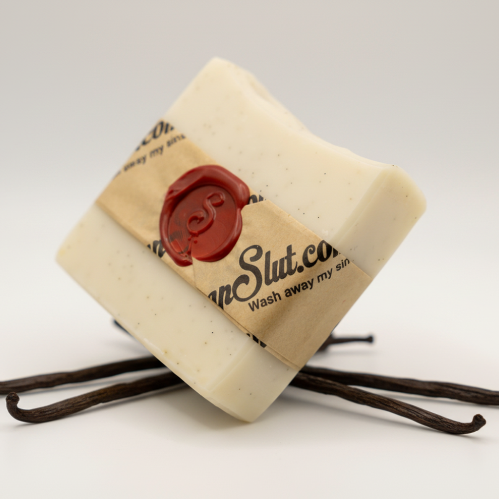 Vanilla Infused Tallow Soap Bar 4oz.